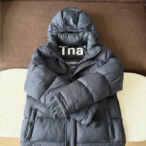 TNA Black Puffer Jacket